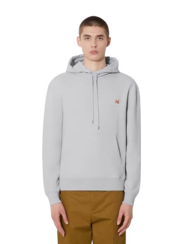 Fox Head Patch Regular Hoodie Grey - MAISON KITSUNE - BALAAN 4