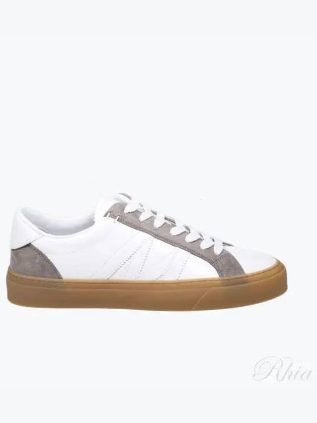 Monaco 2 Low Top Sneakers White - MONCLER - BALAAN 2