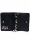 4 Stitch Keyring Card Wallet Black - MAISON MARGIELA - BALAAN 5