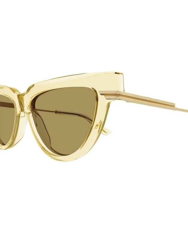 Sunglasses BV1265S 004 TRANSPARENT YELLOW - BOTTEGA VENETA - BALAAN 4