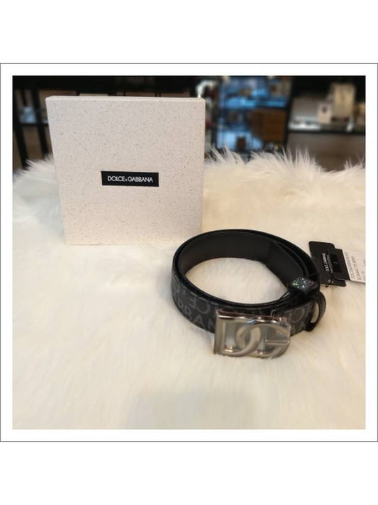 leather belt BC4644AJ705 8B969 GRAY - DOLCE&GABBANA - BALAAN.