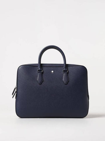 Sartorial Thin Leather Brief Case Blue Ink - MONTBLANC - BALAAN 1