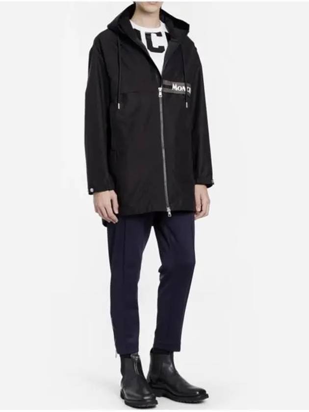 Moncler logo hooded nightshirt - MONCLER - BALAAN 2