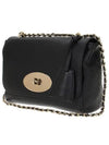 Lily Small Classic Chain Shoulder Bag Black - MULBERRY - BALAAN 3