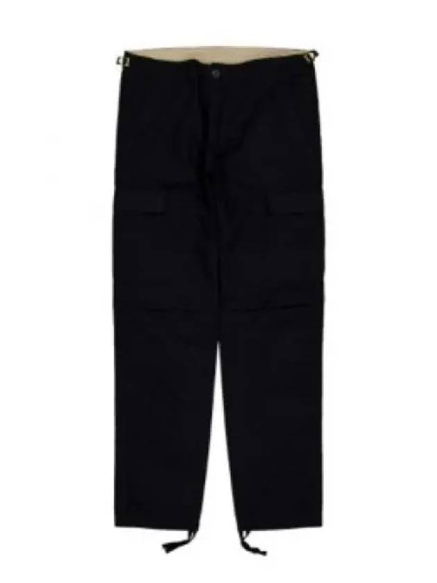 Aviation Ripstop Cargo Pocket Straight Pants Black - CARHARTT WIP - BALAAN 2