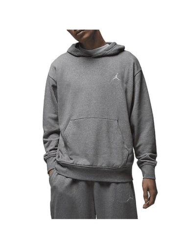 Jordan Brooklyn Fleece Pullover Hoodie Carbon Header - NIKE - BALAAN 1