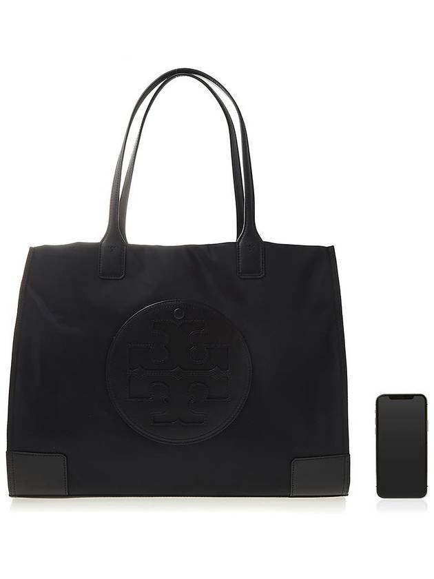 Ella Large Nylon Tote Bag Black - TORY BURCH - BALAAN 7