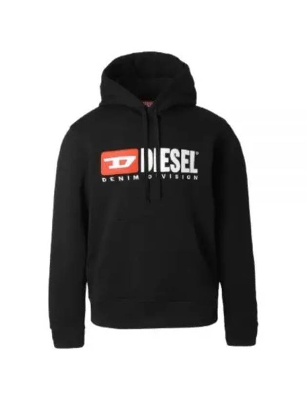 S Ginn Div Hoodie Black - DIESEL - BALAAN 2