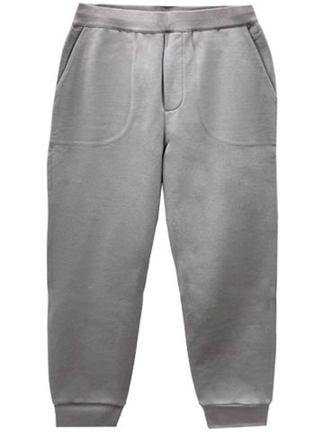 UJP201 10UF F0417 Triangular logo sweatpants graffiti men s pants - PRADA - BALAAN 1