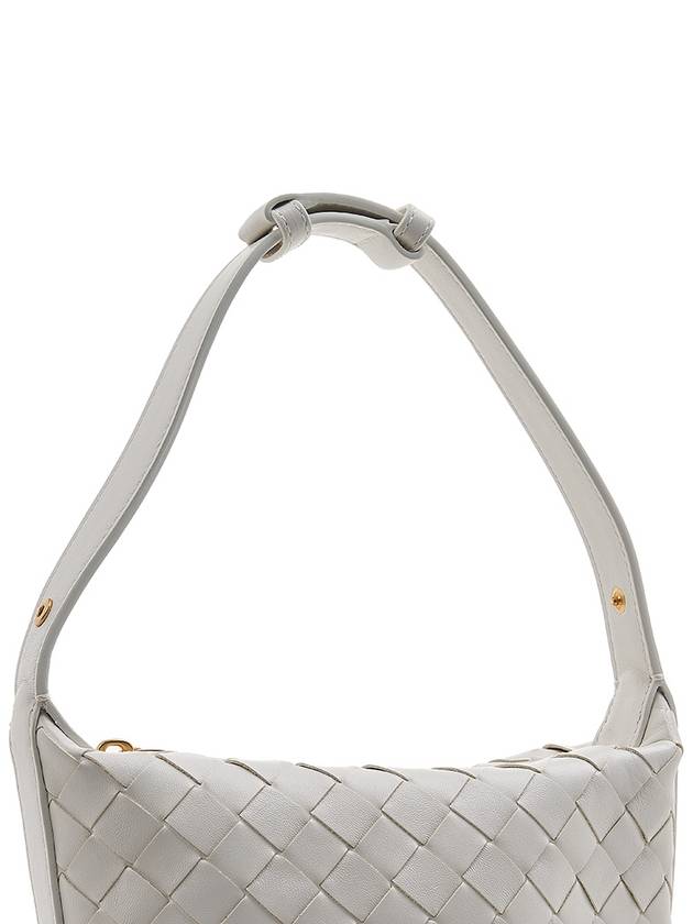 Candy Wallace Intrecciato Tote Bag White - BOTTEGA VENETA - BALAAN 8