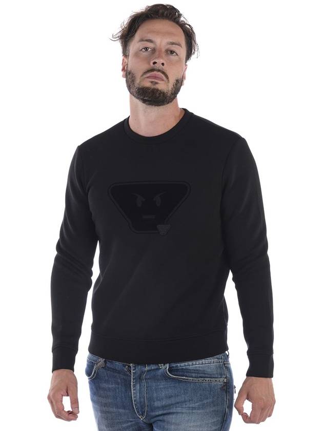 Sweater 6Z1MS01JTYZNERO BLACK - EMPORIO ARMANI - BALAAN 4