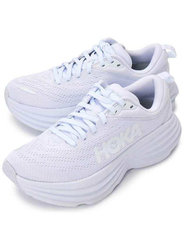 Bondi 8 Low Top Sneakers White - HOKA ONE ONE - BALAAN 2