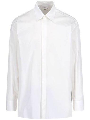 Jil Sander Shirts White - JIL SANDER - BALAAN 1