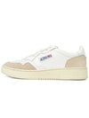 Medalist Suede Low Top Sneakers White - AUTRY - BALAAN 5