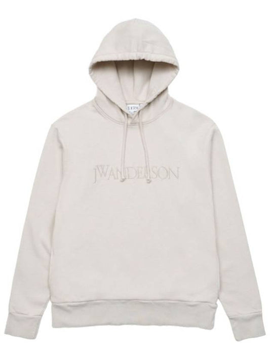 Embroidered Logo Hoodie Beige - JW ANDERSON - BALAAN 2