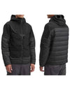 Shell R Blend Goggle Detail Hooded Jacket Black - CP COMPANY - BALAAN 2