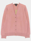 Salome Logo Cardigan Pink - A.P.C. - BALAAN 4