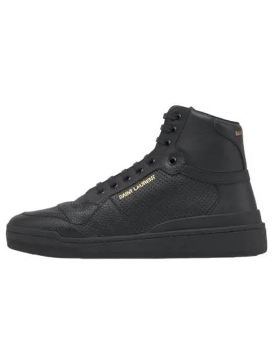 mid top sneakers black - SAINT LAURENT - BALAAN 1
