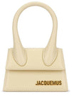 Le Chiquito Signature Mini Tote Bag Beige - JACQUEMUS - BALAAN 4