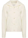 Cotton Crinkled Finish Jacket White - LEMAIRE - BALAAN 2