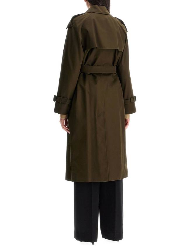 double-breasted trench coat with - BURBERRY - BALAAN 3