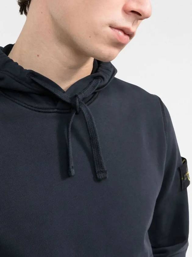 Wappen Patch Hoodie Dark Navy - STONE ISLAND - BALAAN 4