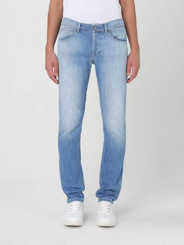 Denim Straight Pants UP232DS0107UGV3 800 Denim - DONDUP - BALAAN 1