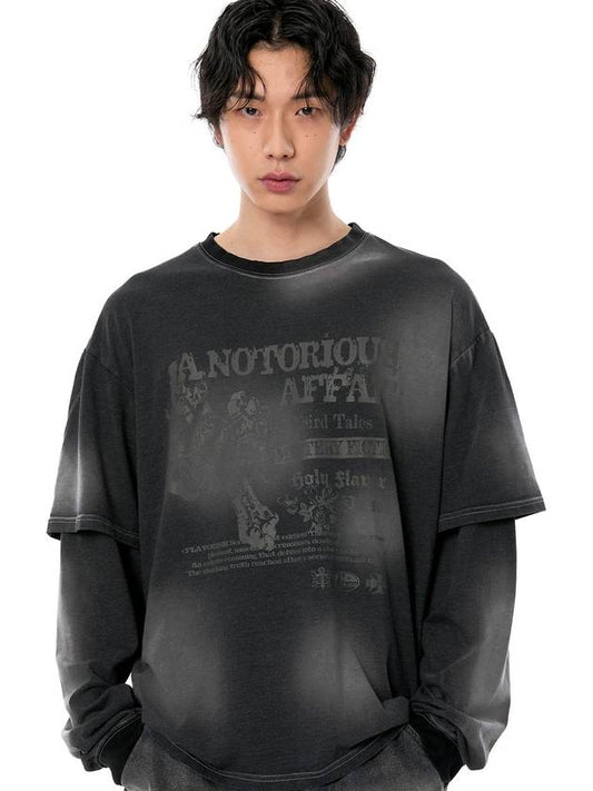 Fiction Layered Long Sleeve TT0084 - FLAVORISM - BALAAN 1