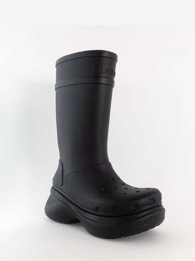 Crocs Rain Boots Black - BALENCIAGA - BALAAN 4