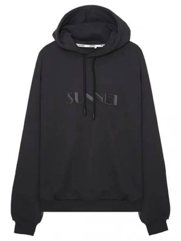 embroidered logo hoodie women - SUNNEI - BALAAN 1