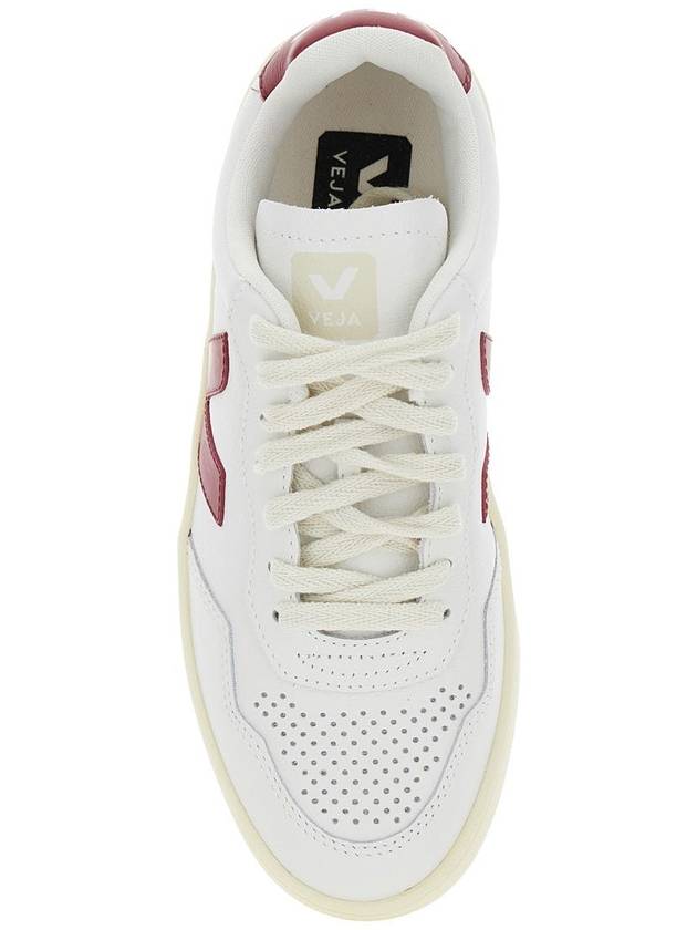 Veja White Leather Sneakers - VEJA - BALAAN 4