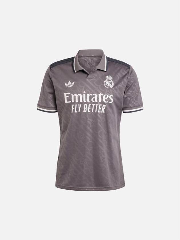 Real Madrid 24/25 Third Jersey Short Sleeve T-Shirt Charcoal - ADIDAS - BALAAN 2