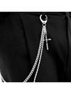 Fashion Cross Pants Chain Surgical Steel CLEF CROSS TROUSER CHAIN - BASSCLEF - BALAAN 3