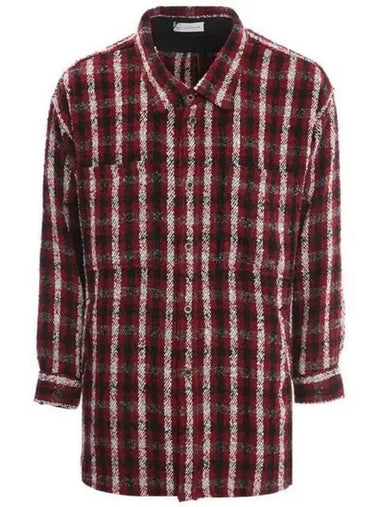 Classic button red check shirt 270244 - FAITH CONNEXION - BALAAN 1