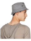 Mesh Logo Patch Bucket Hat Oyster - RICK OWENS - BALAAN 3