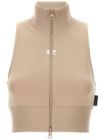 Courrèges Crop Vest - COURREGES - BALAAN 1