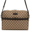 GG Monogram Canvas Messenger Bag Beige - GUCCI - BALAAN 3