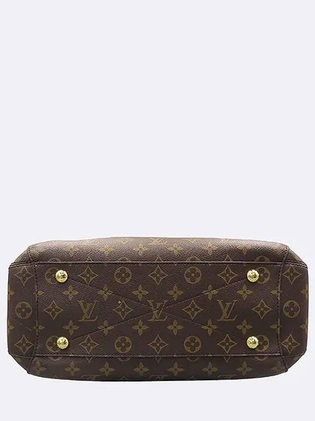 M41056 Monogram Canvas Montaigne MM Tote Bag Shoulder Strap 2WAY - LOUIS VUITTON - BALAAN 4