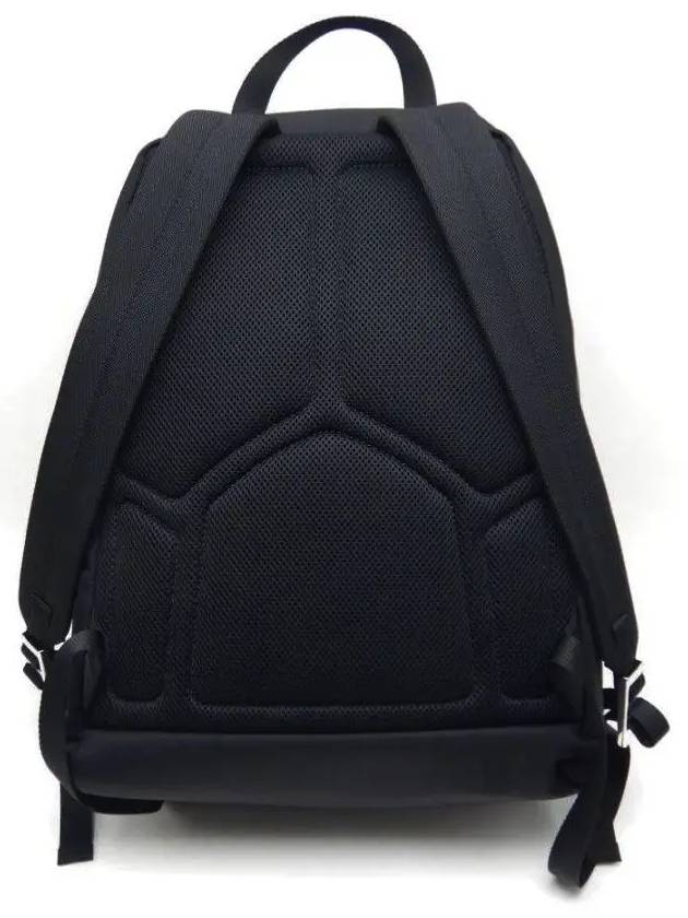 Triangle Logo Nylon Backpack Black - PRADA - BALAAN 4