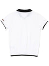 Point collar short sleeve knit WHITE - 20THHOLE - BALAAN 2