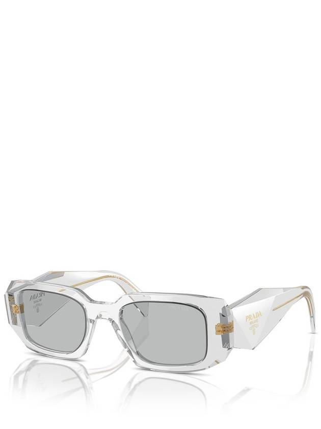 Sunglasses 00 538192620 PR 17WS 12R30B TRANSPARENT GRAY - PRADA - BALAAN 3