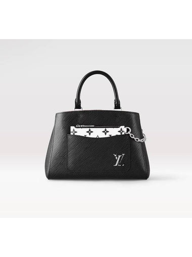 24 Years Women s Marel Tote BB Leather Cross Bag Black 59952 - LOUIS VUITTON - BALAAN 1