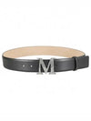 MCLASSIC40 24506021 005 24506021600 M Classic 40 Leather Belt - MAX MARA - BALAAN 1