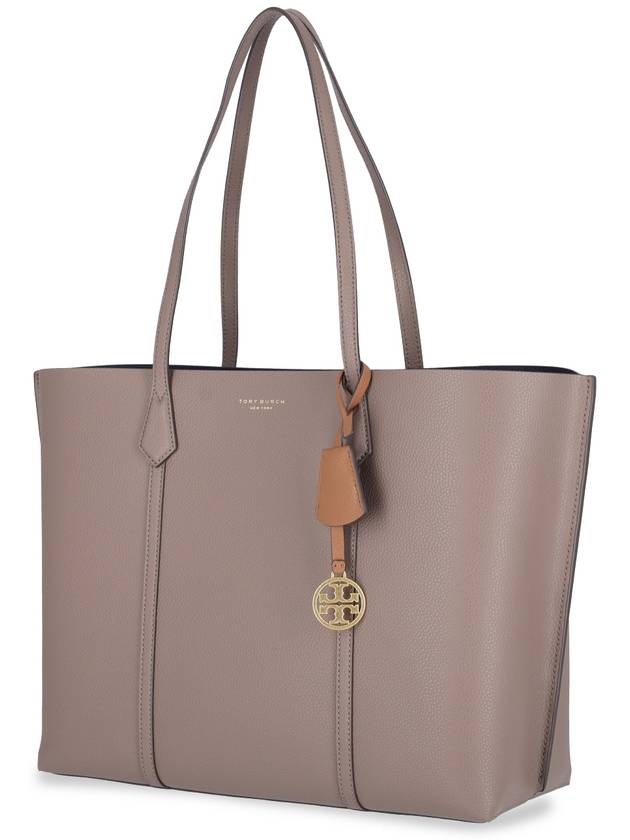 Perry Triple Compartment Tote Bag Dark Beige - TORY BURCH - BALAAN 3