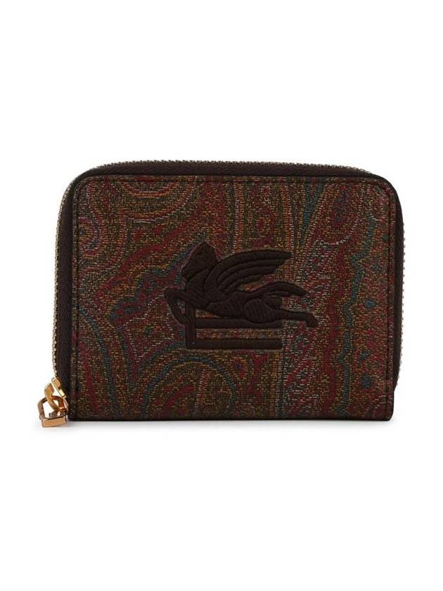 Etro 'Arnica' Brown Leather Wallet - ETRO - BALAAN 1