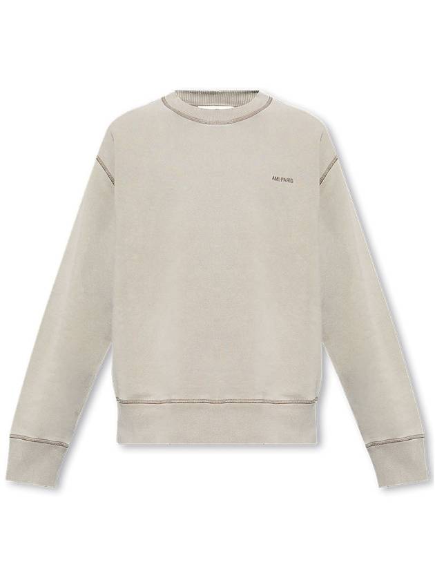 Fade Out Sweatshirt Clay - AMI - BALAAN 2