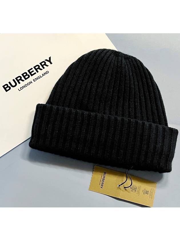 Cashmere Gentleman Beanie - BURBERRY - BALAAN 8