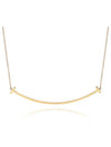 T Smile Large Pendant Necklace Gold - TIFFANY & CO. - BALAAN 3