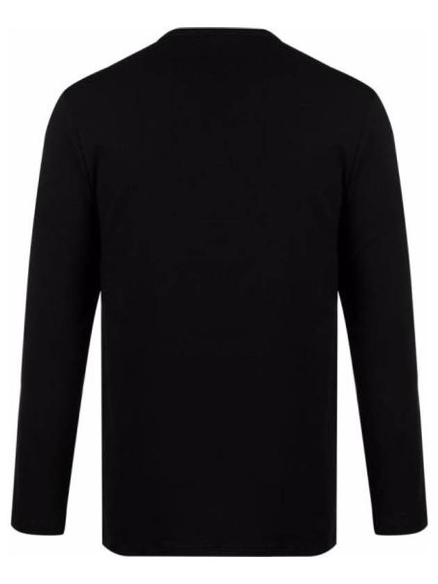 Henry Neck Long Sleeve T-Shirt Black - TOM FORD - BALAAN 2