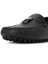 CD Diamond Grained Calfskin Loafers Black - DIOR - BALAAN 9